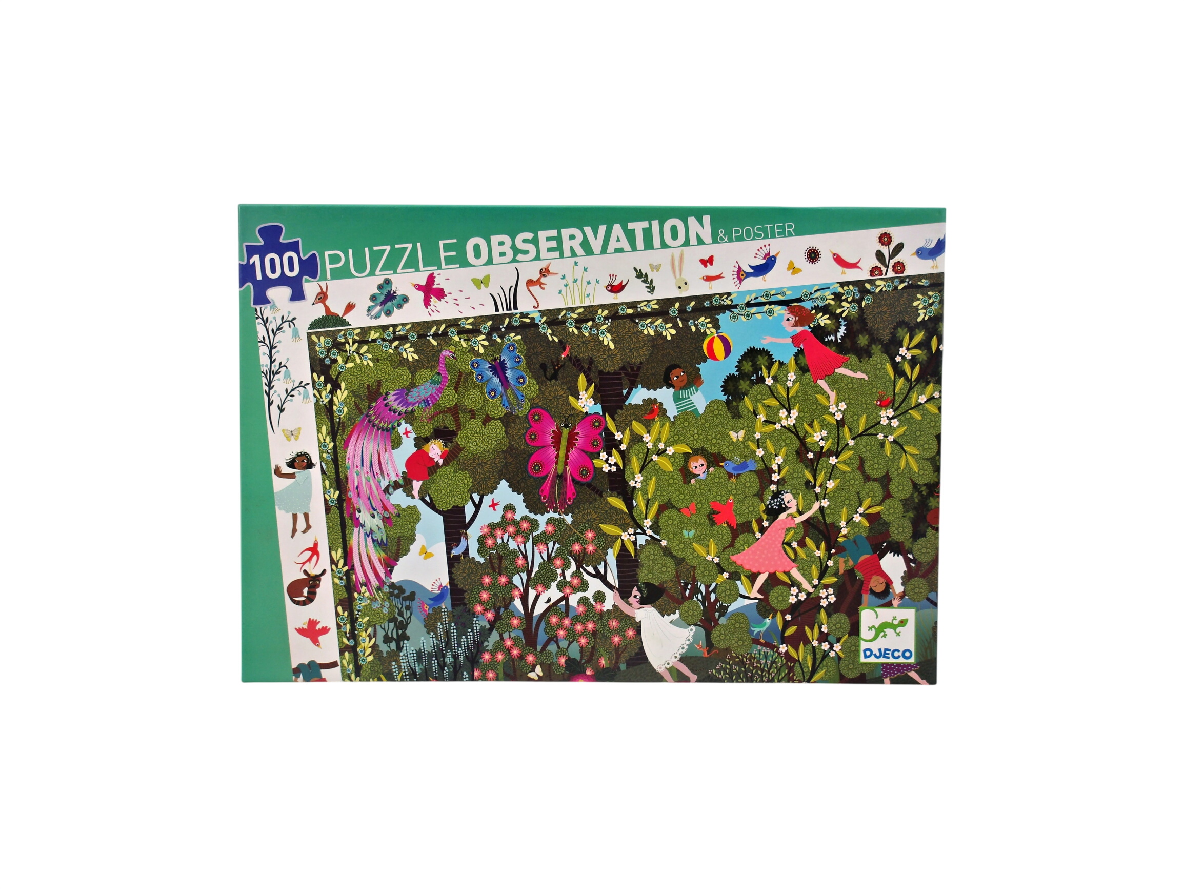 Puzzle observation - Jeux au jardin - 100 pièces Comme neuf -  reconditionné disponible sur Label Emmaüs